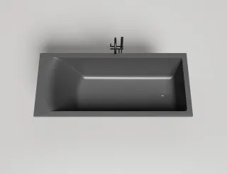 Ванна из искусственного камня Salini Cascata S-Sense 104213MRF 180x80см RAL полностью